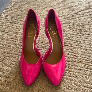 Gently Worn BCBG Patent Leather Pumps